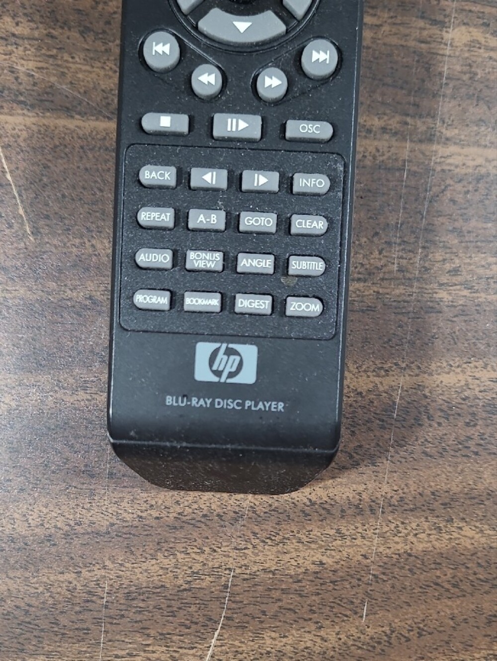 HP Blu-Ray Disc Player Remote Control - Picture 2 of 4